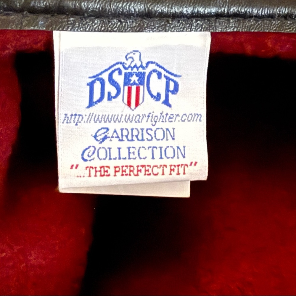 Vtg Raspberry Beret Wool Punk Rock DSCP Garrison Collection Made in USA Sz 6 7/8 - Picture 6 of 10